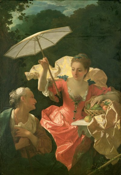 Vertumno e Pomona da Jean Ranc